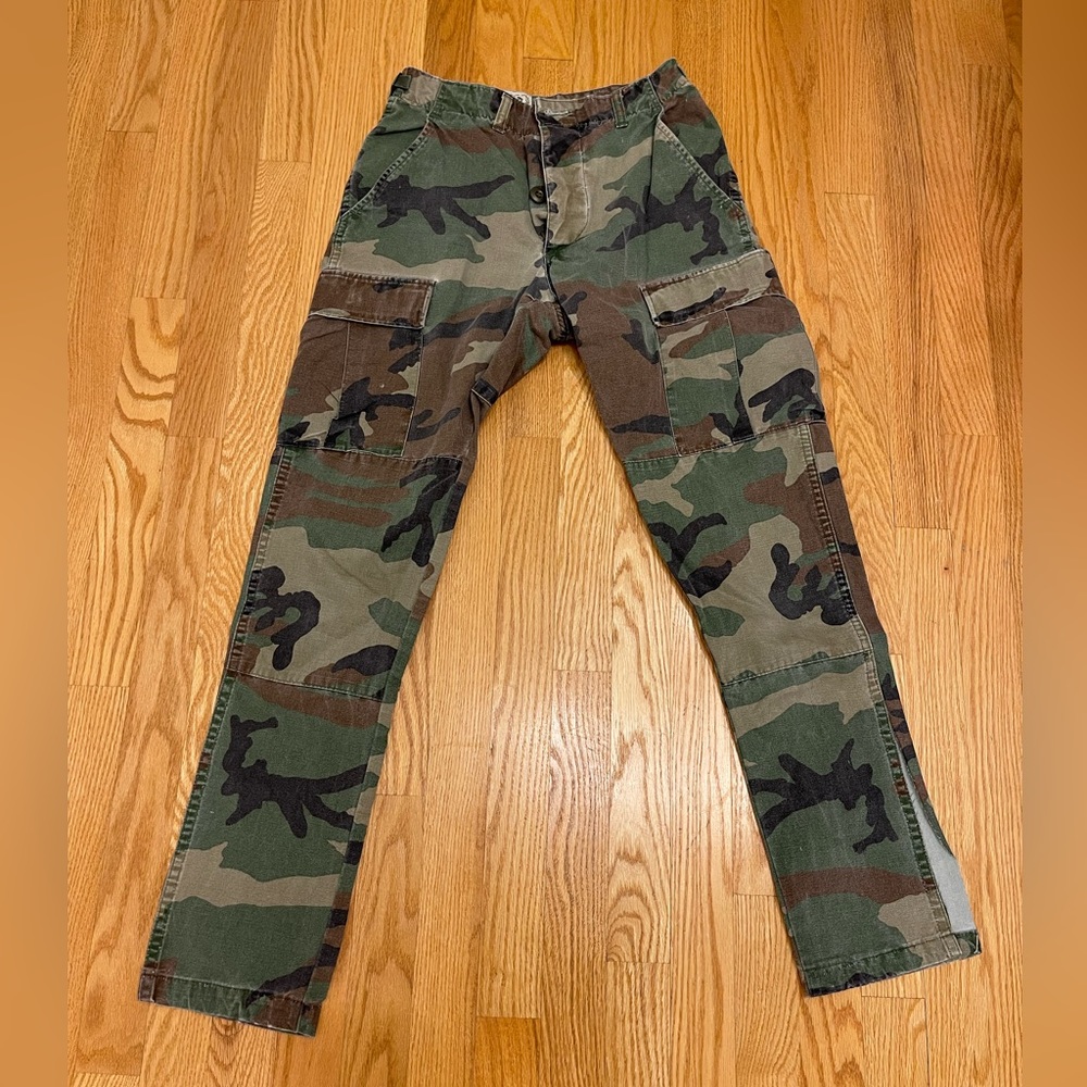Vintage camo cargo pants